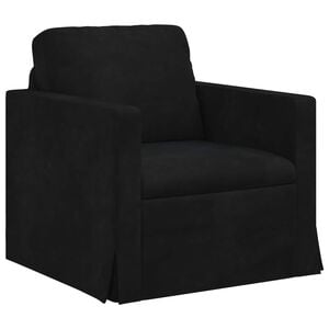 vidaXL Sofa Schwarz 78 x 78 x 80 cm Samt