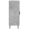 vidaXL Sideboard Betongrau 34,5x34x90 cm Holzwerkstoff