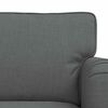 vidaXL Sofa Set 2 pcs Dunkelgrau 162 x 80 x 85 cm Stoff