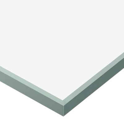 vidaXL Schiebetür ESG-Glas und Aluminium 76x205 cm Silbern