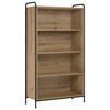 vidaXL B&uuml;cherregal 55,5 x 33 x 174 cm Holzwerkstoff Artisan-Eiche