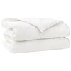 vidaXL Bettdecke 135x220 cm Winter 450 GSM Australische Wolle Wei&szlig;