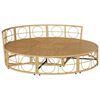 vidaXL Outdoor-Loungebett ohne Dach Poly Rattan