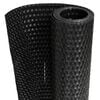 vidaXL Balkon-Sichtschutz Schwarz 500x80 cm Poly Rattan