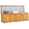 vidaXL Gartenbox 175x50x55 cm Massivholz Teak