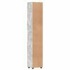 vidaXL Badezimmerschrank-Set TULUM Beton Grau 37 x 31,5 x 203 cm