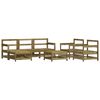 vidaXL 7-tlg. Garten-Lounge-Set Kiefernholz Impr&auml;gniert