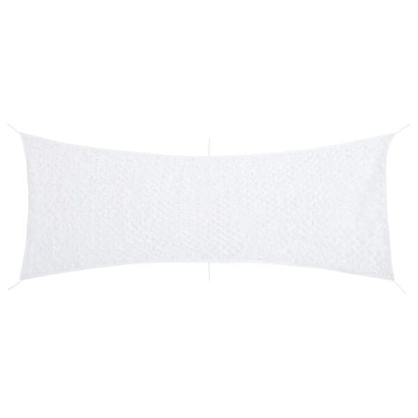 vidaXL Tarnnetz mit Aufbewahrungstasche 525x205 cm Weiß