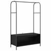vidaXL Kleiderst&auml;nder Schwarz 100 x 44 x 160 cm Holzwerkstoff