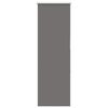 vidaXL Verdunkelungsrollo Grau 60x130 cm Stoffbreite 55,7 cm Polyester