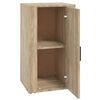 vidaXL Sideboard Sonoma-Eiche 40x33x70 cm Holzwerkstoff