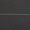 vidaXL Unkrautvlies Schwarz 1,5x50 m PP