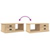 vidaXL Couchtisch Sonoma-Eiche 90x50x35 cm Holzwerkstoff