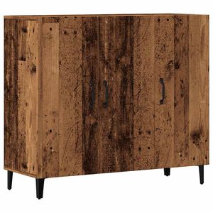 vidaXL Sideboard Altholz-Optik 90x34x80 cm Holzwerkstoff