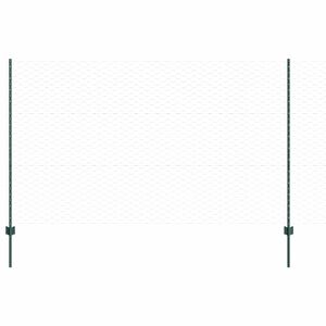 vidaXL Geschwei&szlig;ter Drahtzaun 100 x 1,4 m (B x H)