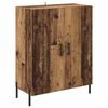 vidaXL Highboard Wandmontiert Altholz 69,5 x 34 x 180 cm Holzwerkstoff
