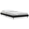 vidaXL Bettgestell Schwarz 100x200 cm Holzwerkstoff