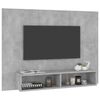 vidaXL TV-Wandschrank Betongrau 120x23,5x90 cm Holzwerkstoff