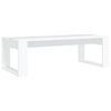 vidaXL Couchtisch Wei&szlig; 110x50x35 cm Holzwerkstoff