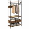vidaXL Kleiderschrank Altholz 89 x 39 x 184.5 cm Holzwerkstoff