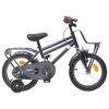 vidaXL Kinderfahrrad 14 Zoll f&uuml;r 3-5 Jahre alt Dunkelgrau