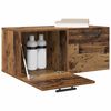 vidaXL Wandschrank Altholz 80 x 36.5 x 35 cm Holzwerkstoff