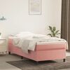 vidaXL Boxspringbettgestell Rosa 80x200 cm Samt