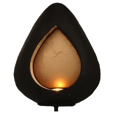 Lesli Living Tropfen-Kerzenhalter-Ei auf Ständer 39,6x13x59,5 cm