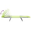 vidaXL Klappbare Sonnenliege 1-Person Grün 182 x 55 x 85,5 cm Metall