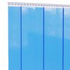 vidaXL T&uuml;rvorhang Blau 300x2,6 mm 10 m PVC