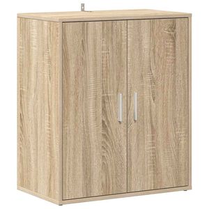 vidaXL Schuhschrank Sonoma-Eiche 60x35x70 cm Holzwerkstoff