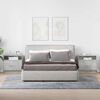 vidaXL Nachttische mit Schublade 2 Stk. Betongrau 51x31x47 cm