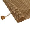 vidaXL Rollo Braun 95 x 220 cm Bambus