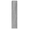 vidaXL Schuhschrank Grau Sonoma 59x17x81 cm Holzwerkstoff