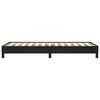 vidaXL Bettgestell Schwarz 100x200 cm Kunstleder