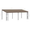 vidaXL Wand-Pavillon 6x3x2,5 m Taupe