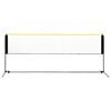 vidaXL Badmintonnetz Verstellbar 400x103x94-158 cm Metall