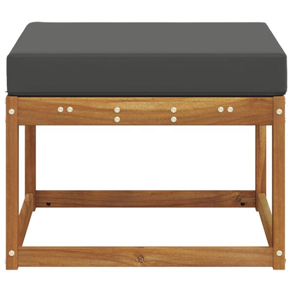 vidaXL Outdoor-Fu&szlig;hocker Massivholz Akazie Natur