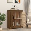 vidaXL Sideboard Honigbraun 83x41,5x100 cm Massivholz Kiefer