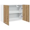 vidaXL H&auml;ngeschrank Lyon Artisan-Eiche 80x31x60 cm Holzwerkstoff