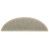 vidaXL Stufenmatten Selbstklebend Sisal-Optik 30Stk. 56x17x3cm