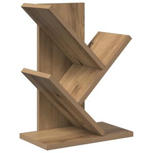 vidaXL Baumb&uuml;cherregal 3-st&ouml;ckig 30 x 18 x 40 cm Holzwerkstoff