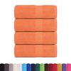 vidaXL Wascht&uuml;cher FROGN 4 Stk. Orange 30x30 cm 360 g/m&sup2;