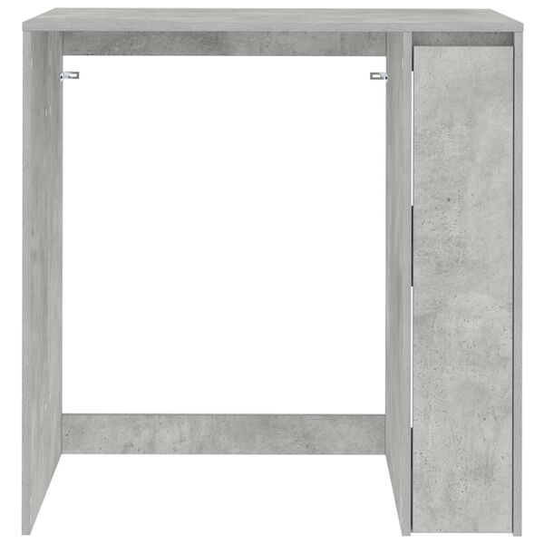 vidaXL Waschmaschinen-Schrank Beton 87 x 60 x 89 cm Holzwerkstoff