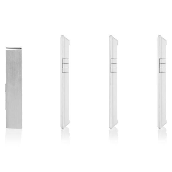 Smartwares Video-Gegensprechanlage f&uuml;r 3 Wohnungen 20,5x8,6x2,1cm Wei&szlig;