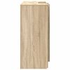 vidaXL Empfangstheke Sonoma-Eiche 155x50x103,5 cm Holzwerkstoff