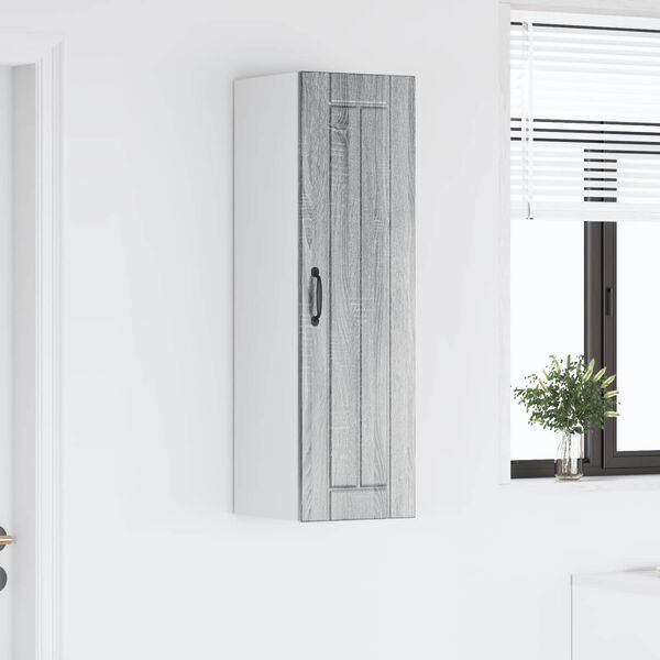 vidaXL K&uuml;chenschrank Graues Sonoma 30 x 31 x 100 cm Holzwerkstoff