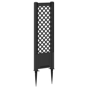 vidaXL Trellis mit Spike Anthrazit 43 x 6 x 165 cm PP