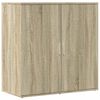 vidaXL Sideboards 2 Stk. Sonoma-Eiche 79x38x80 cm Holzwerkstoff