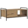 vidaXL Couchtisch Artisan-Eiche 90 x 49 x 41 cm Holzwerkstoff